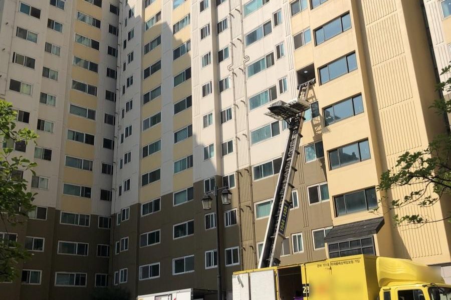 중구 작업 당일 현장