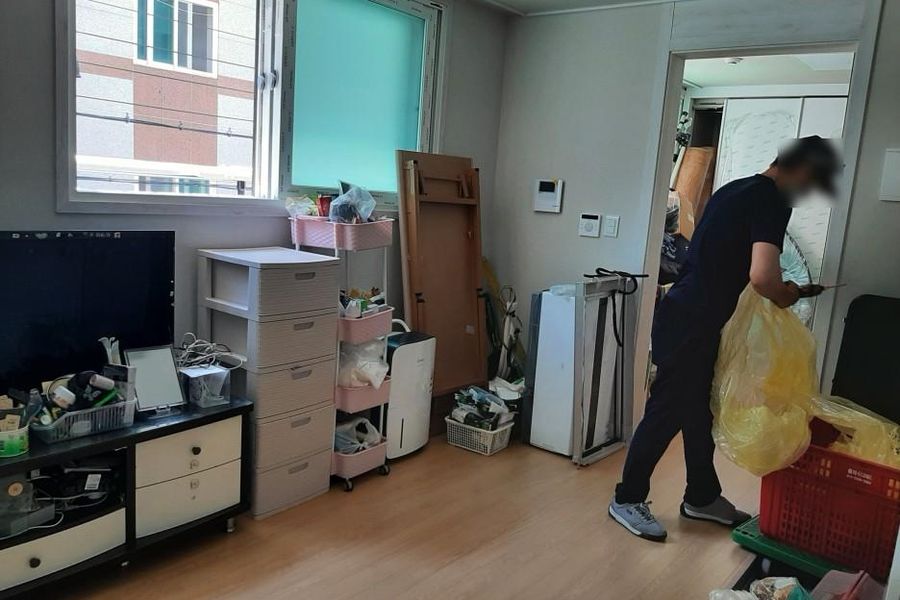 중구 학산동 진행 중 현장