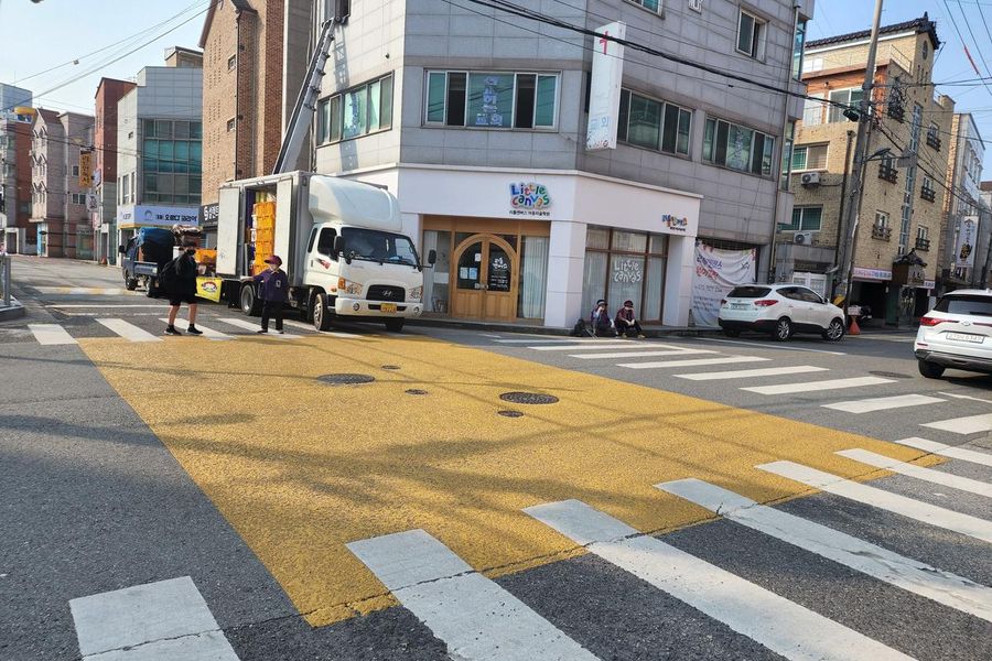 중구 작업 당일 현장